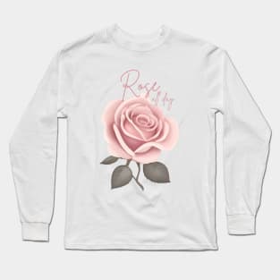 Rose all Day Long Sleeve T-Shirt